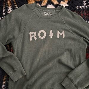 Becker Supply green pullover